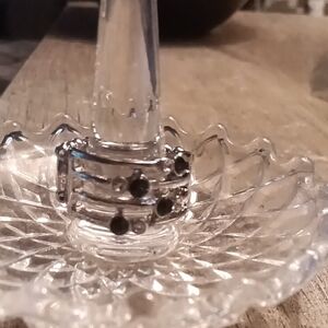 Paparazzi Silver and Black Ring